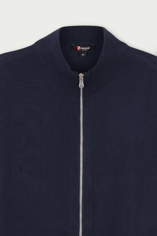 Maglione Uomo Microfibra Blu
