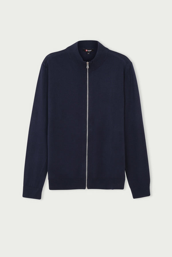 Maglione Uomo Microfibra Blu