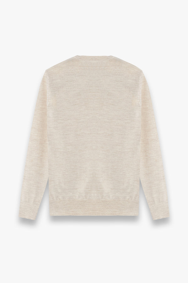 Merino's Blend Man Sweater Beige