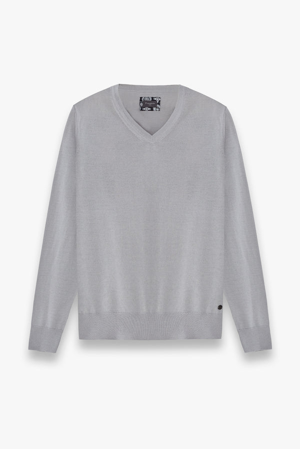 Pull-over Homme Gris