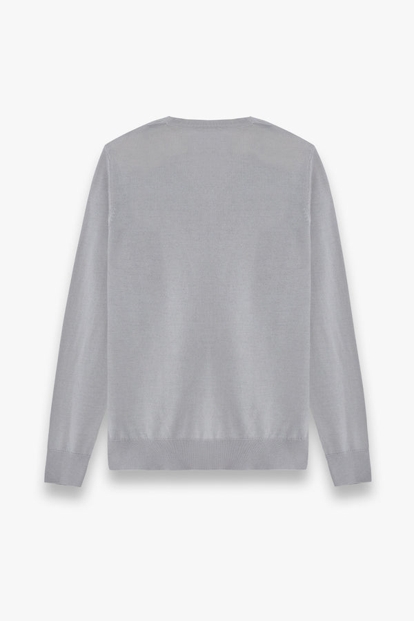 Merino's Blend Man Sweater Grey