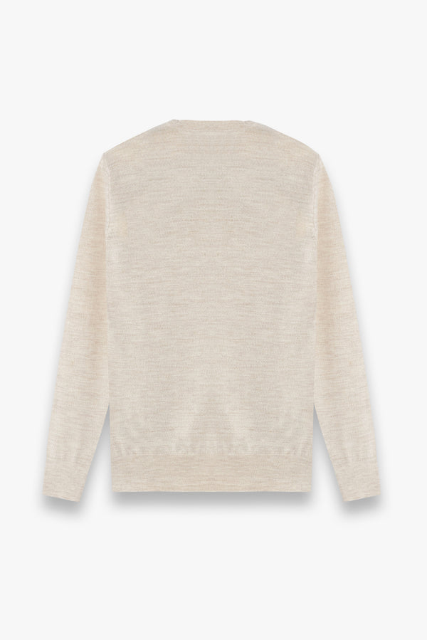 Merino's Blend Man Sweater Beige