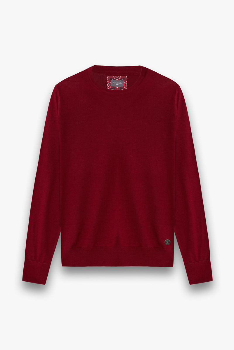 Herren Pullover Rot – Camicie - Main Image