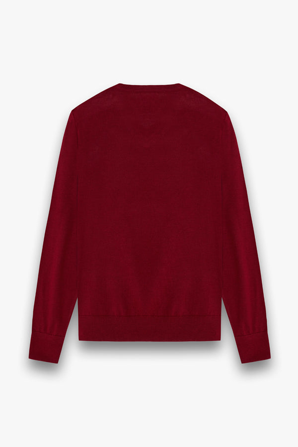 Herren Pullover Rot