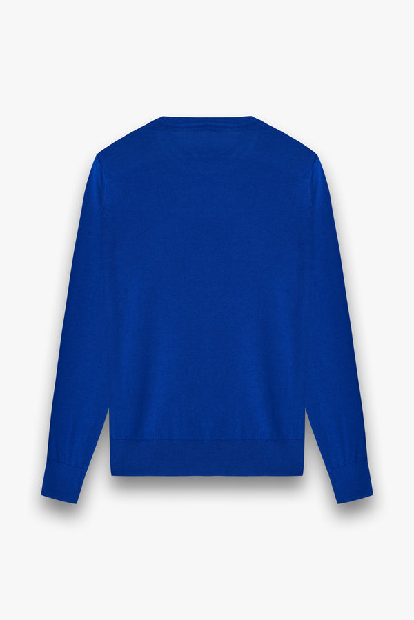 Pull-over Homme Bleu marine