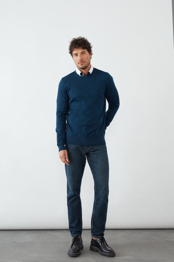 Pull-over Homme Bleu