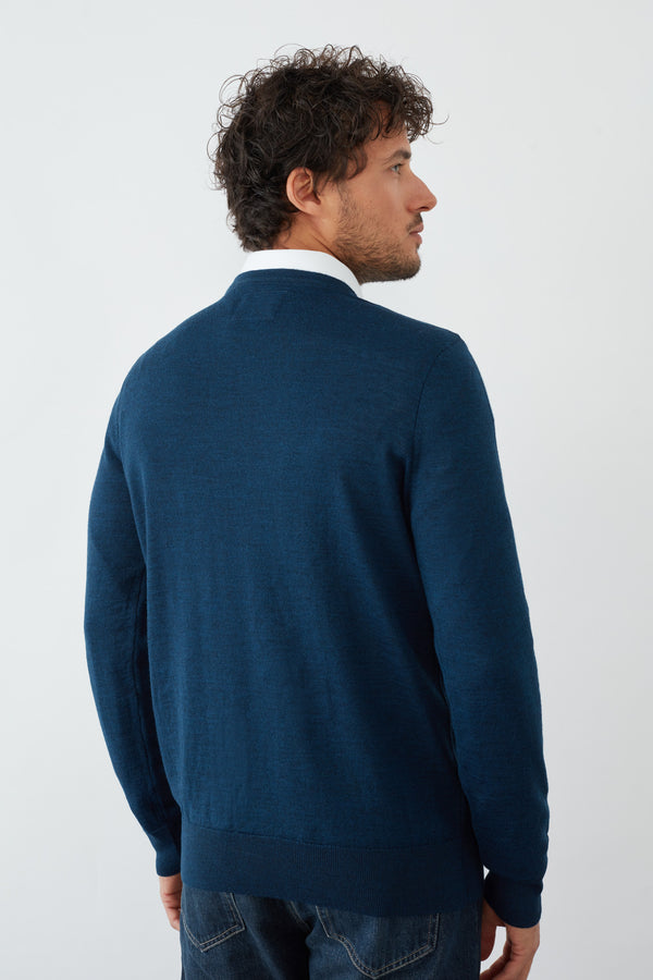 Pull-over Homme Bleu