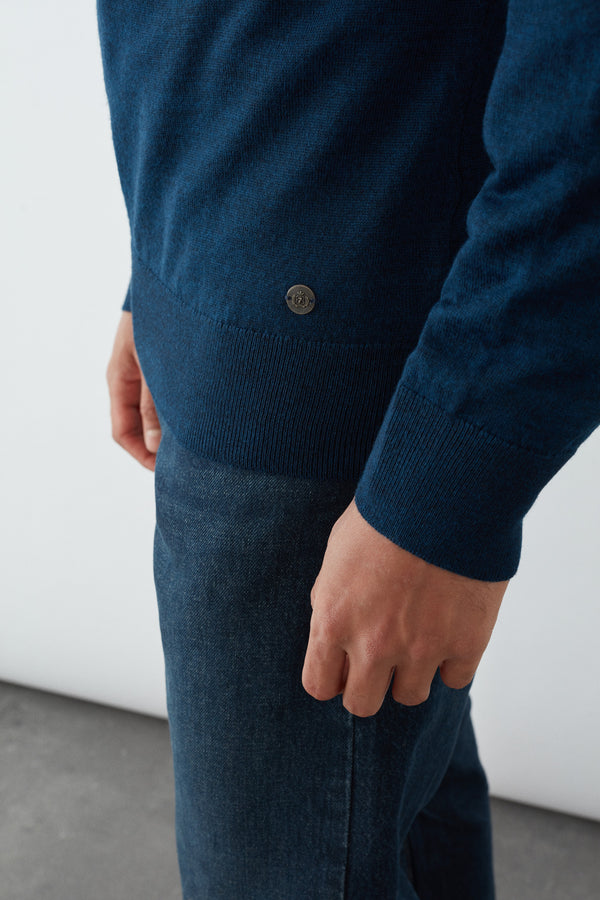 Pull-over Homme Bleu