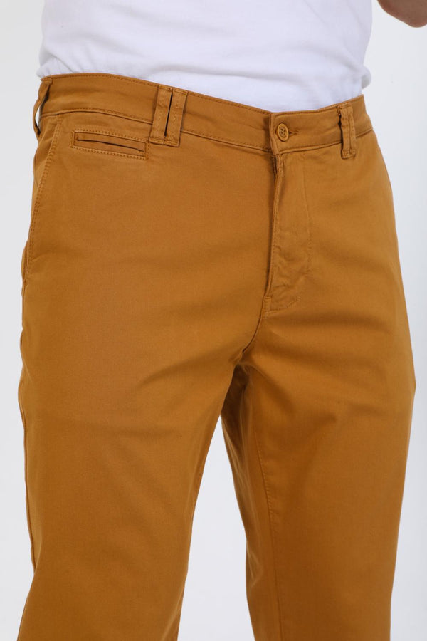 Herren Hose Satin Braun