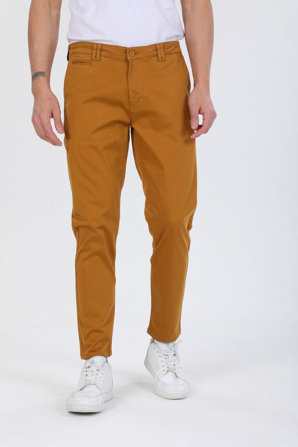 Herren Hose Satin Braun
