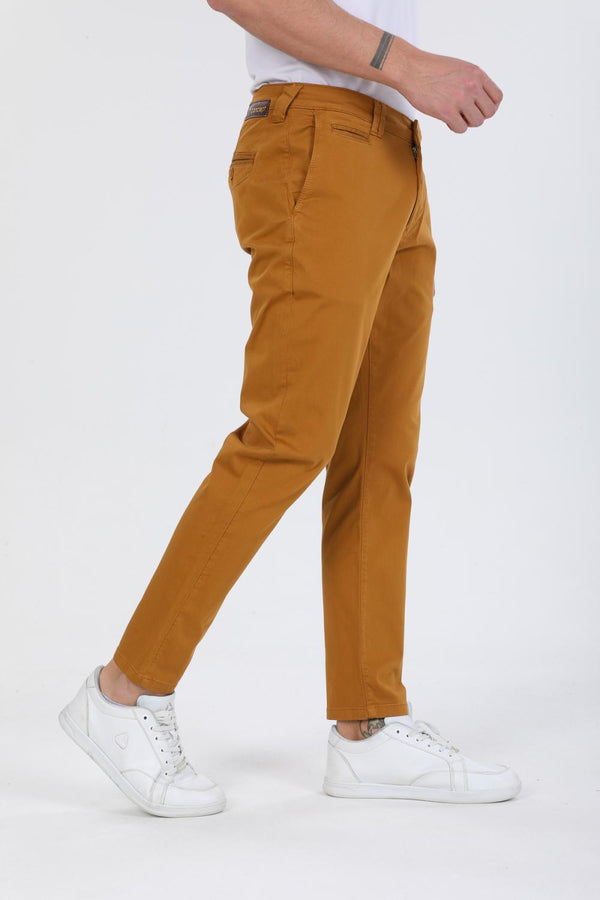 Satin Man Pant Brown