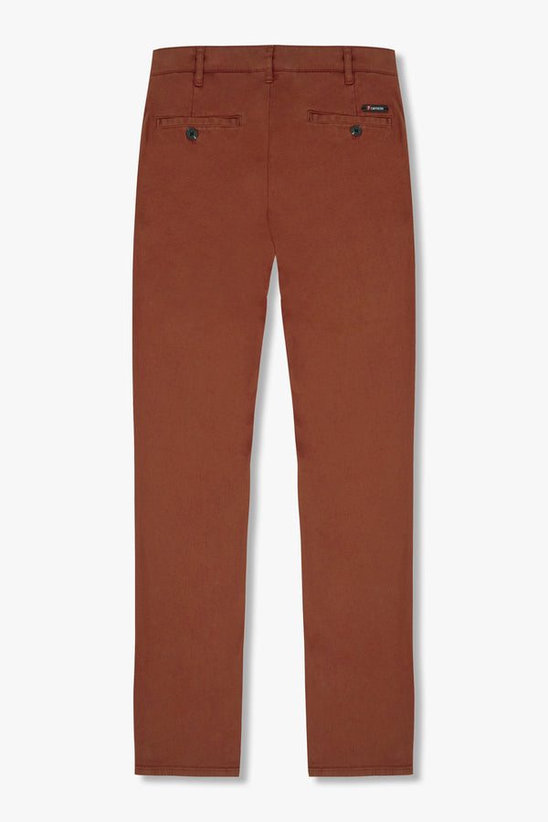 Pantaloni Uomo Cotone Arancione