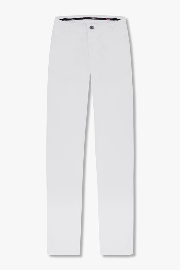 Pantaloni Uomo Cotone Bianco