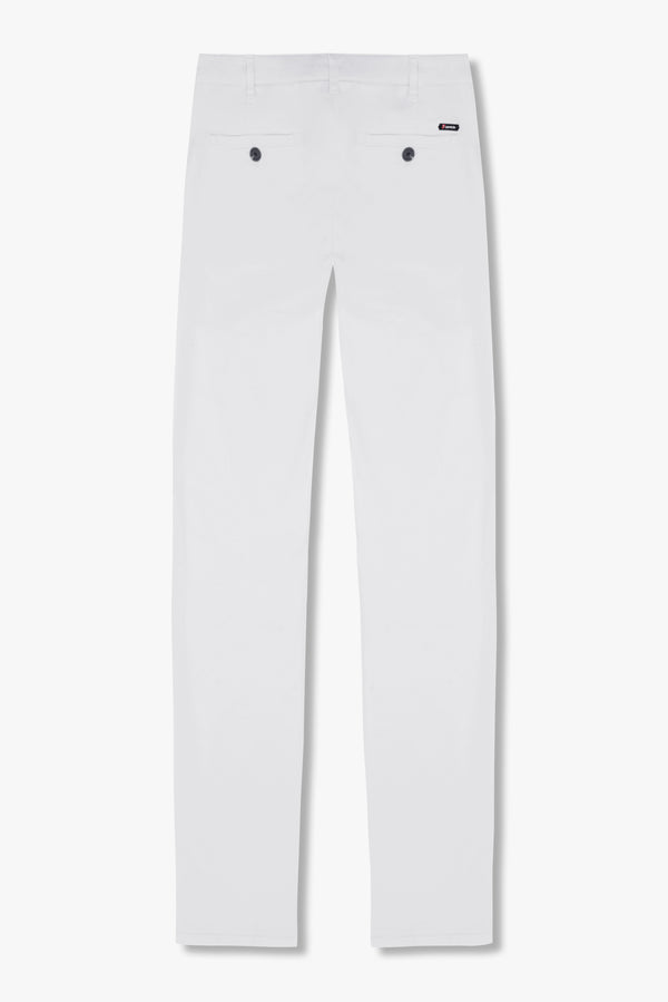 Pantaloni Uomo Cotone Bianco