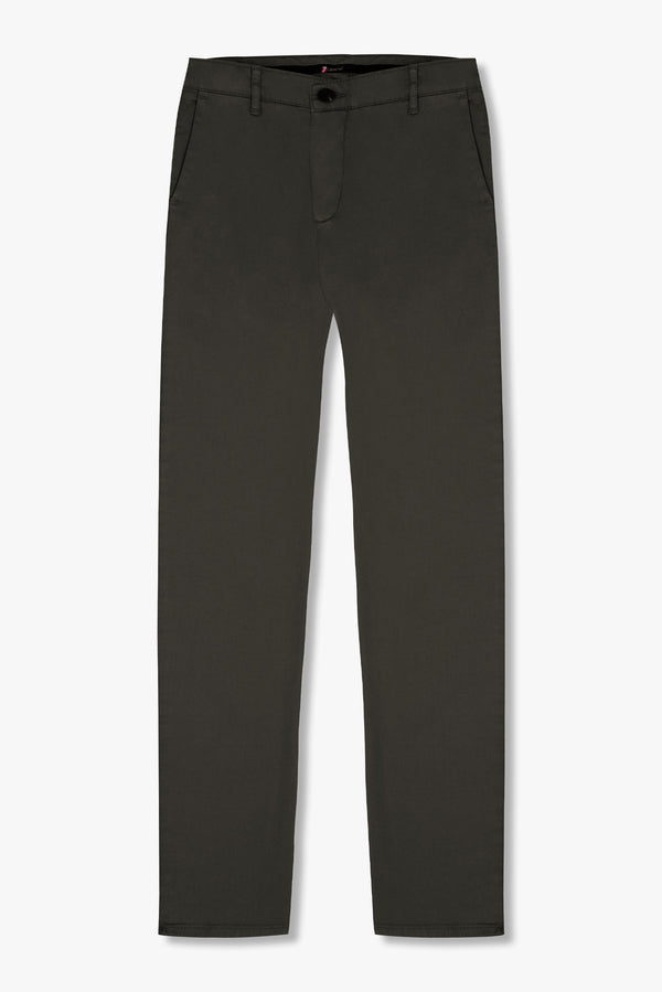 Pantalones Hombre Algodon Marron