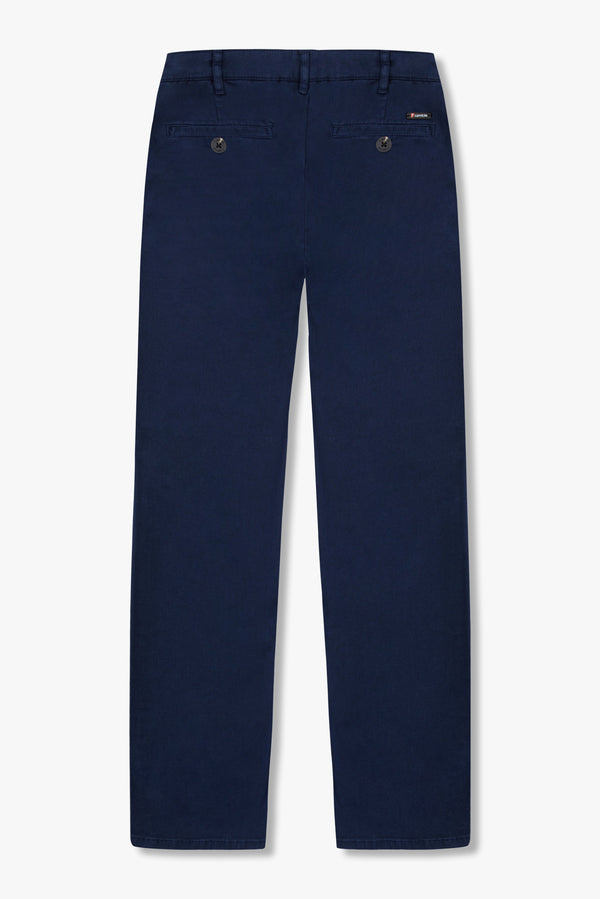 Pantaloni Uomo Cotone Blu scuro