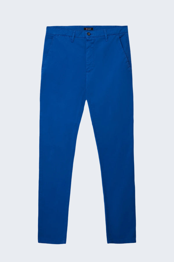 Herren Hose Baumwollstretch Hellblau