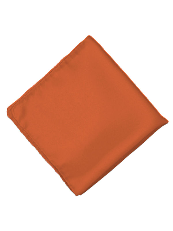 Silk Man Pocket Square Orange