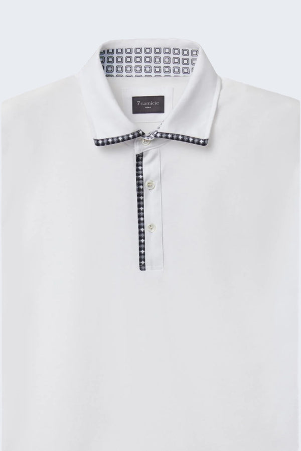 Jersey Man Polo White