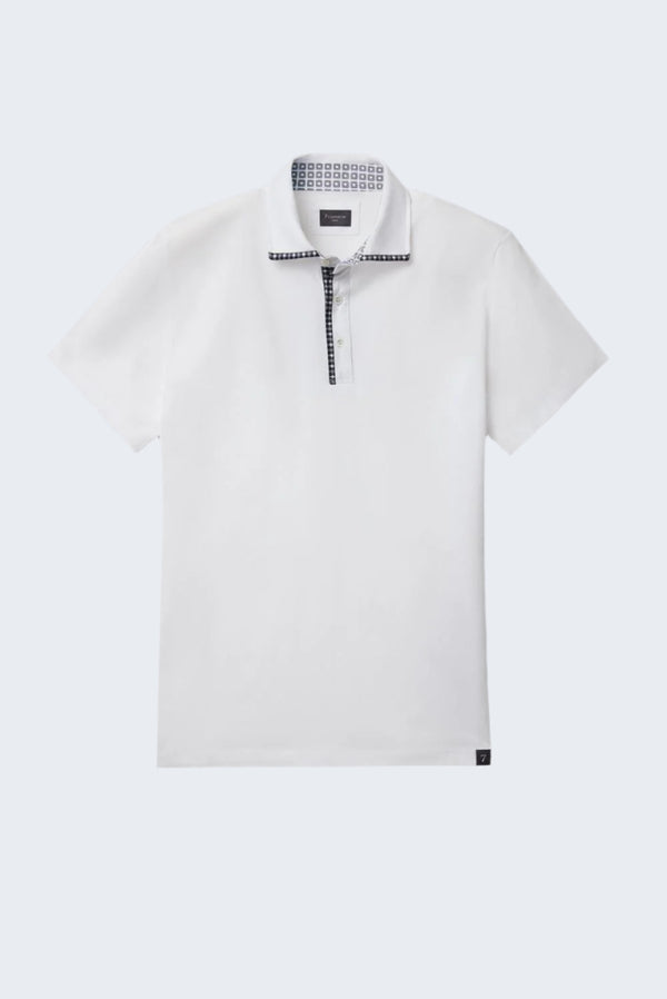 Jersey Man Polo White