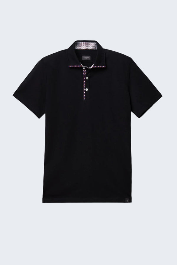 Polo Hombre Jersey Negro