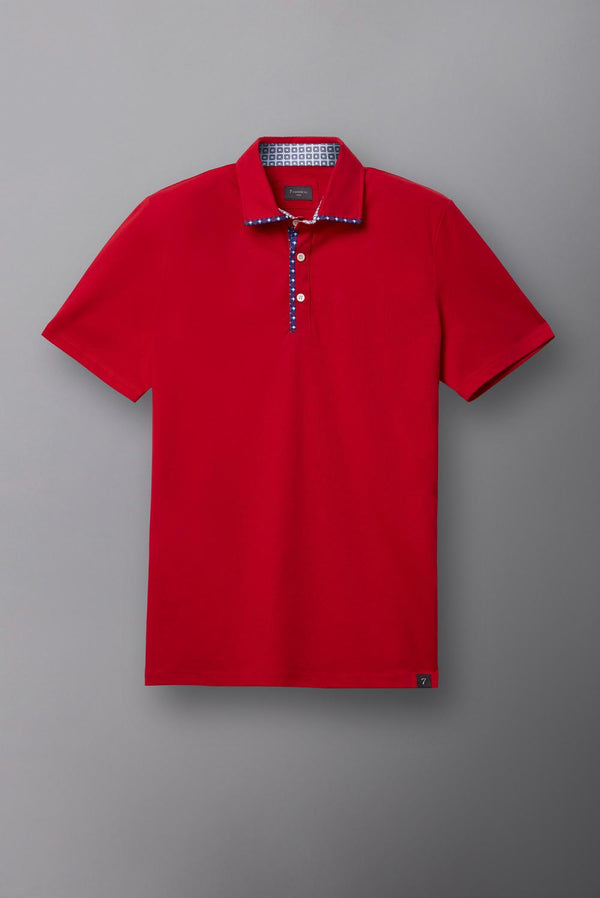 Jersey Man Polo Red