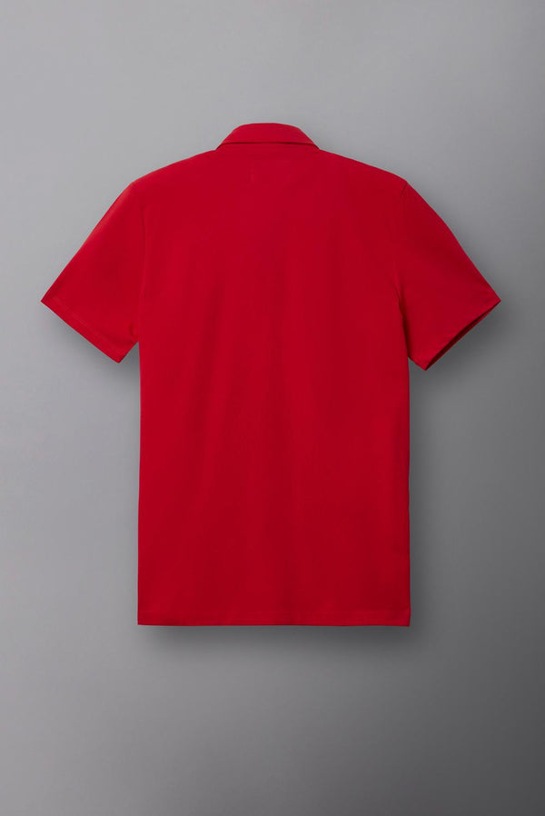 Jersey Man Polo Red