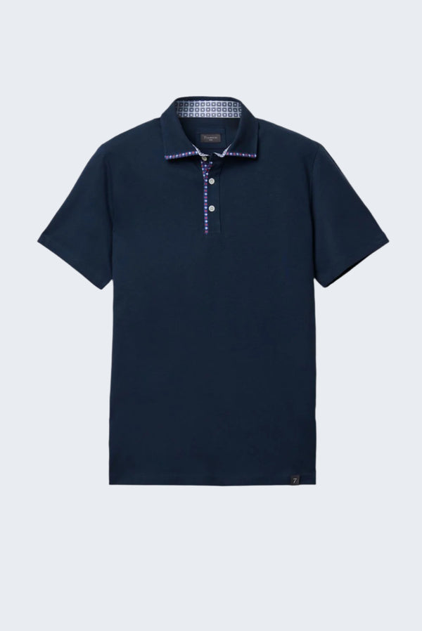 Polo Uomo Jersey Blu