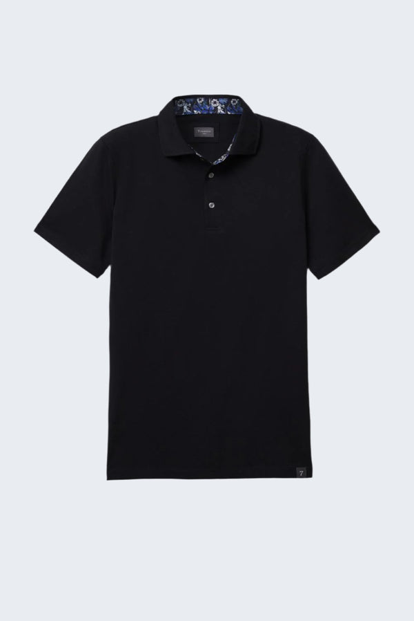 Polo Hombre Jersey Negro