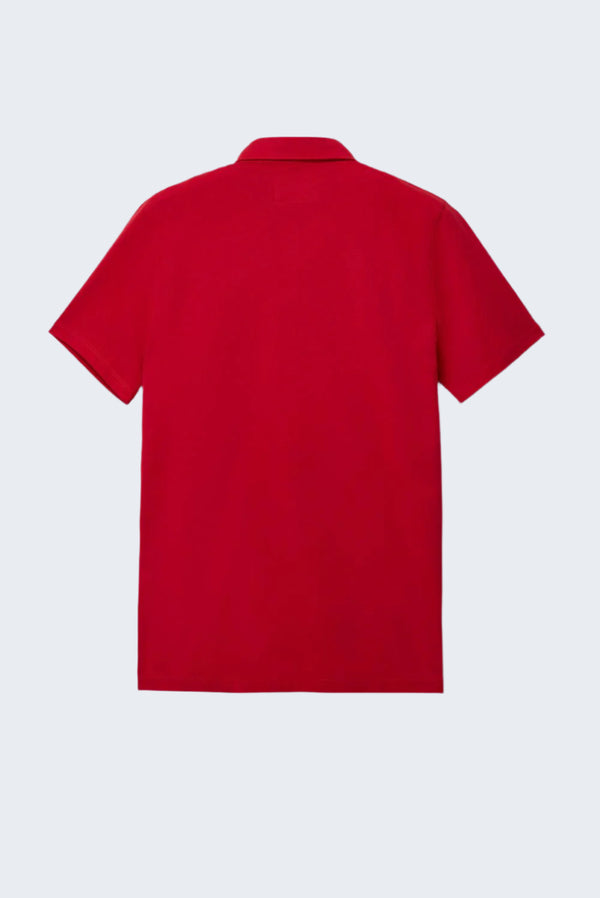Jersey Man Polo Red