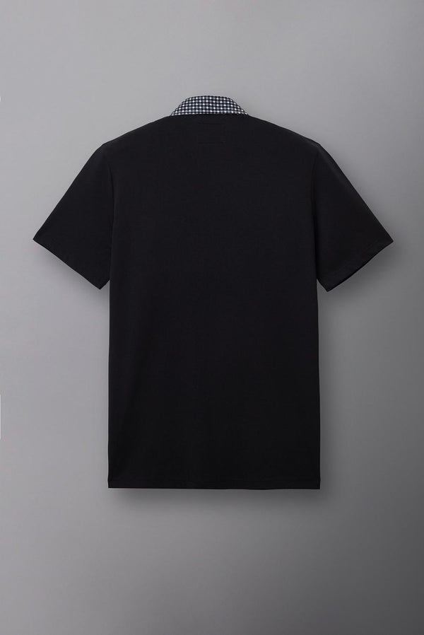Polo Hombre Jersey Negro