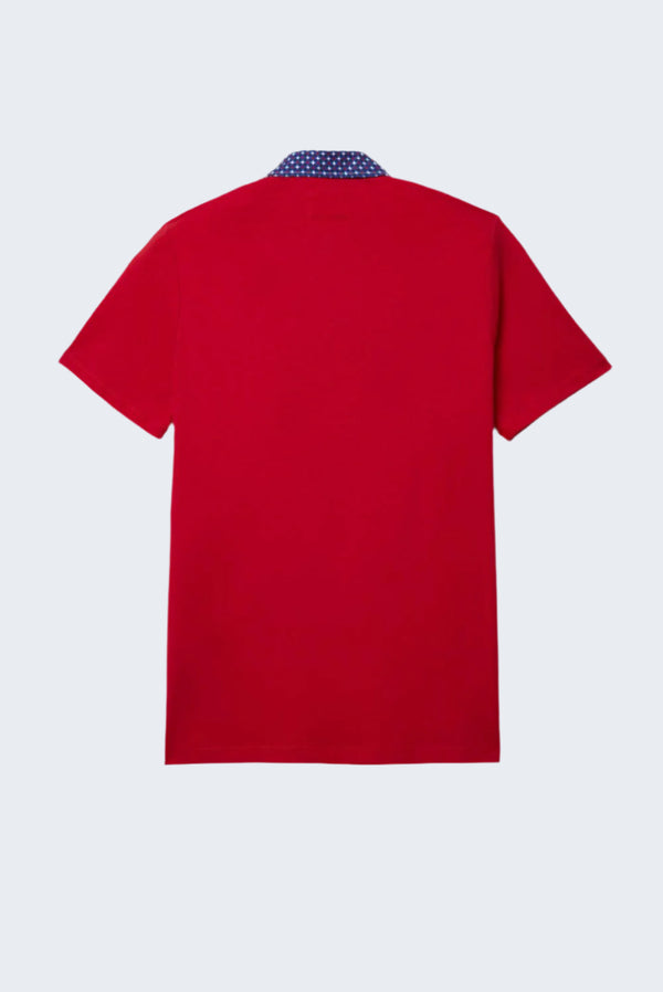 Polo Hombre Jersey Rojo