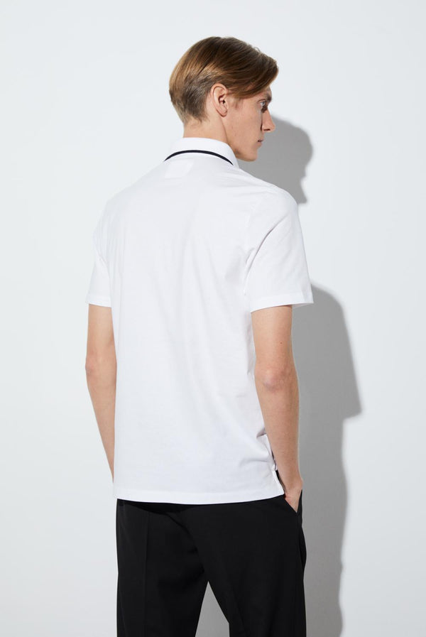 Jersey Man Polo White