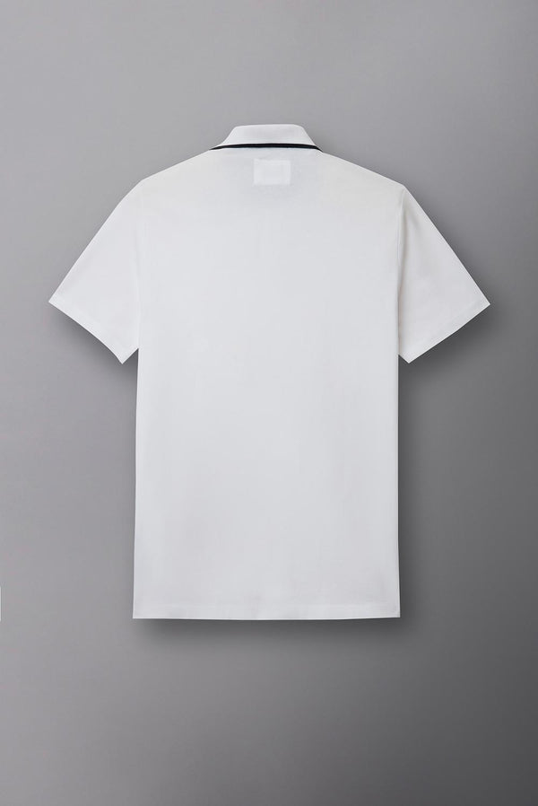 Polo Uomo Jersey Bianco