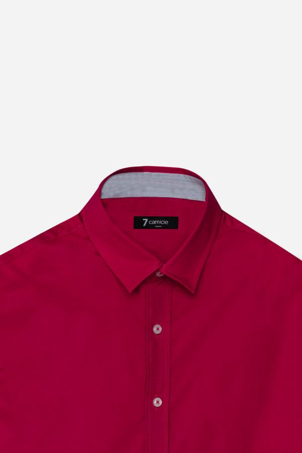 Camisa Hombre Romeo Sport Popelin Stretch Rosa