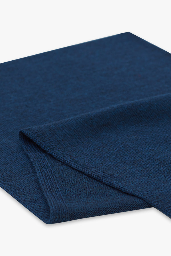 Merino's Blend Man Scarf Blue