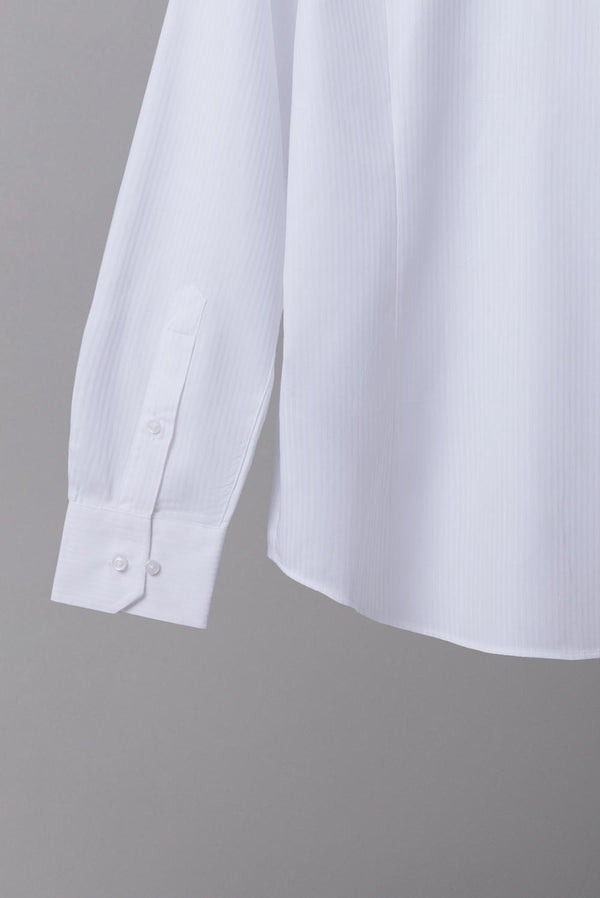 Camicia Uomo Pietro Sport Jacquard Bianco Bianco