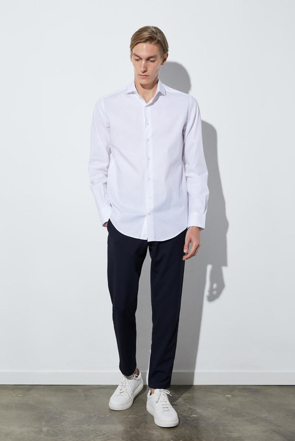 Pietro Sport Jaquard Man Shirt White White