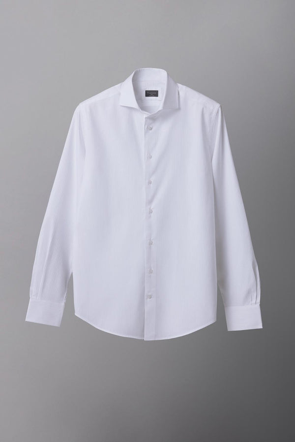 Pietro Sport Jaquard Man Shirt White White
