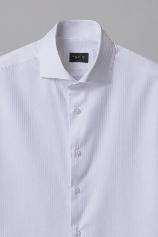 Pietro Sport Jaquard Man Shirt White White