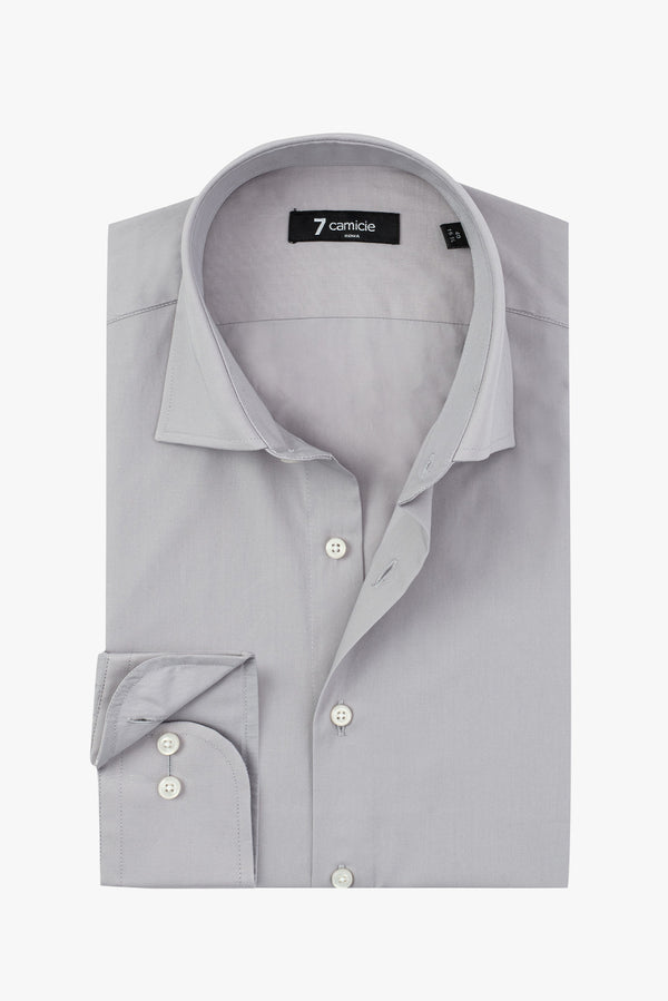 Chemise Homme Firenze Popelin Gris