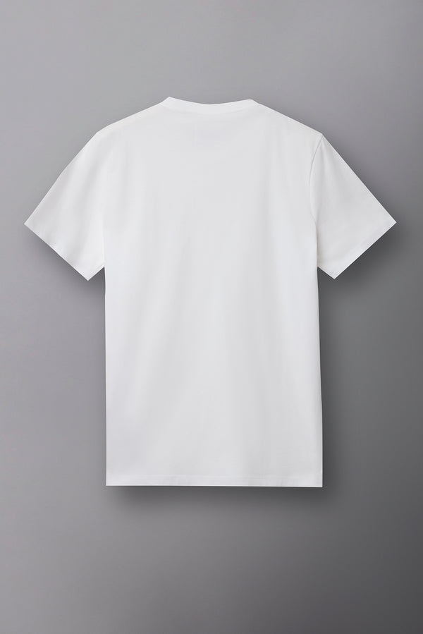 Herren T-shirt Jersey Weiss