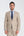 Veste Homme Microfibra Brun Blanc