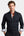 Donatello Iconic Herren Hemd Poplin Stretch Schwarz