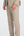 Pantalones Hombre Microfibra Marron Blanco