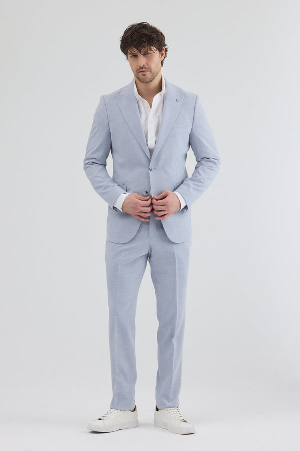 Veste Homme Microfibra Bleu clair