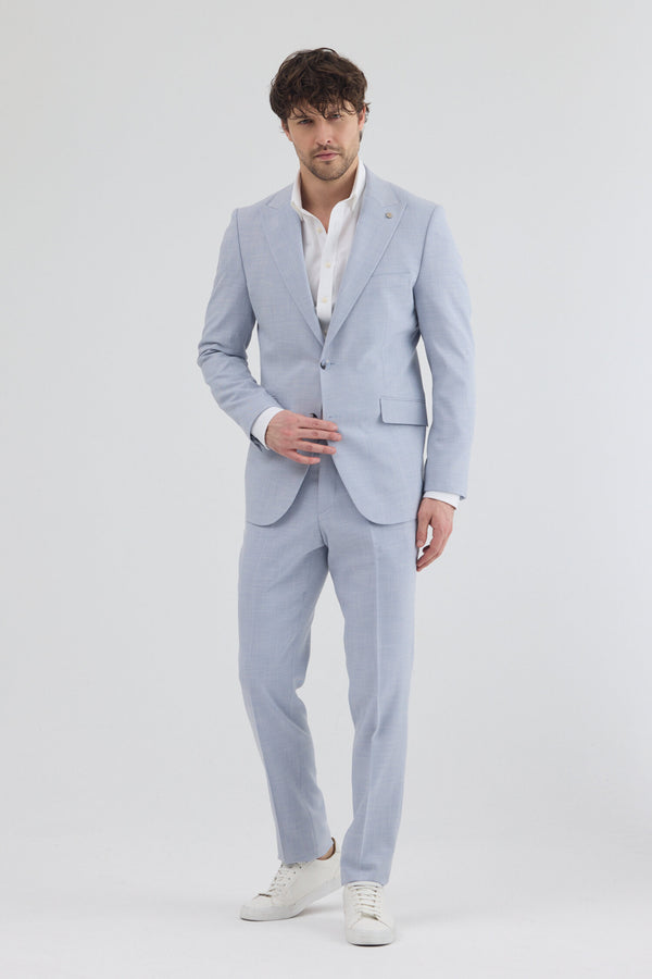 Veste Homme Microfibra Bleu clair