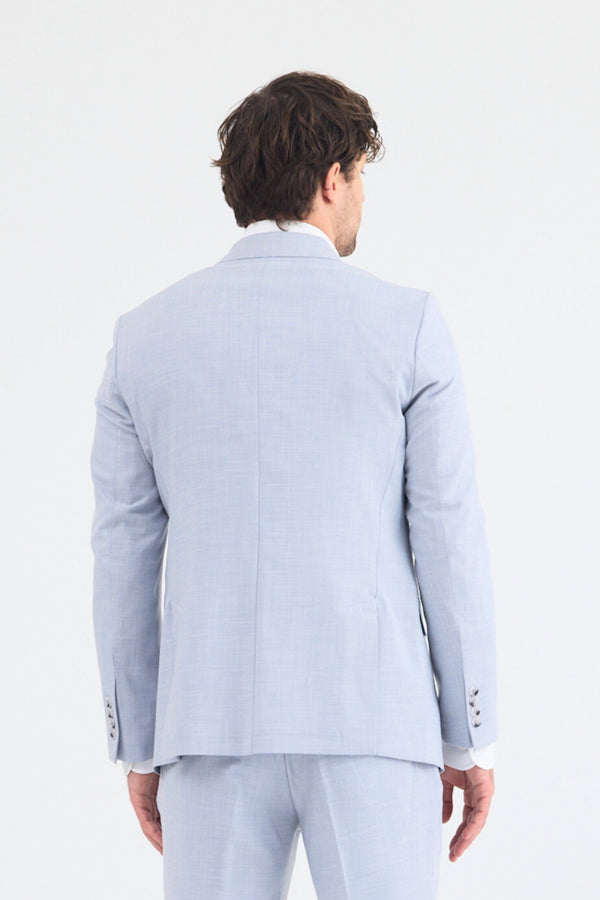 Veste Homme Microfibra Bleu clair