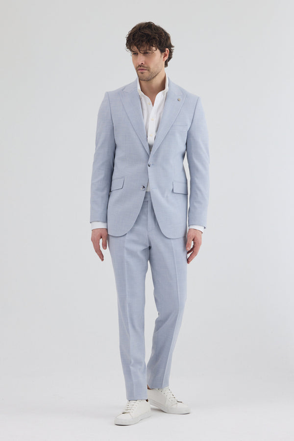 Veste Homme Microfibra Bleu clair