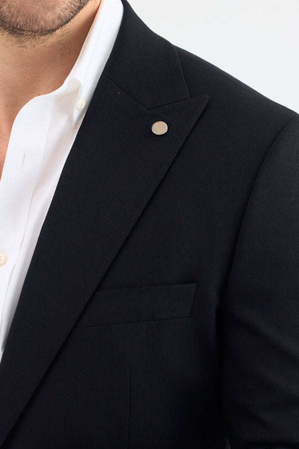 Chaqueta Hombre Negro
